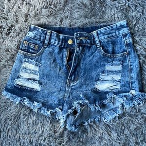 Jean shorts